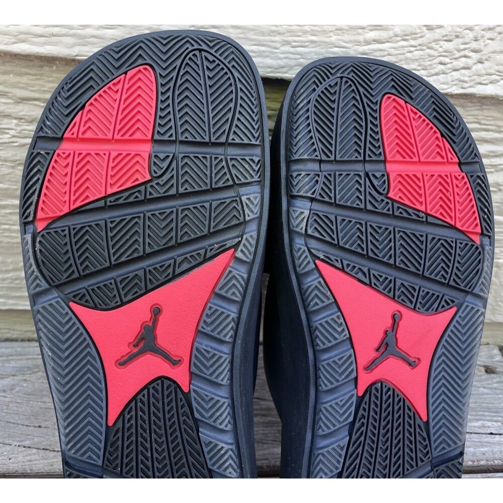 Nike Air Jordan Sophia Slide Women's 10 Off Noir Fire Red Black DO8863-060 - Picture 12 of 13